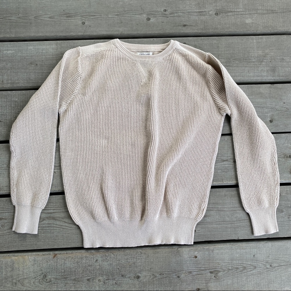 Cherokee Textured Crewneck Sweater
